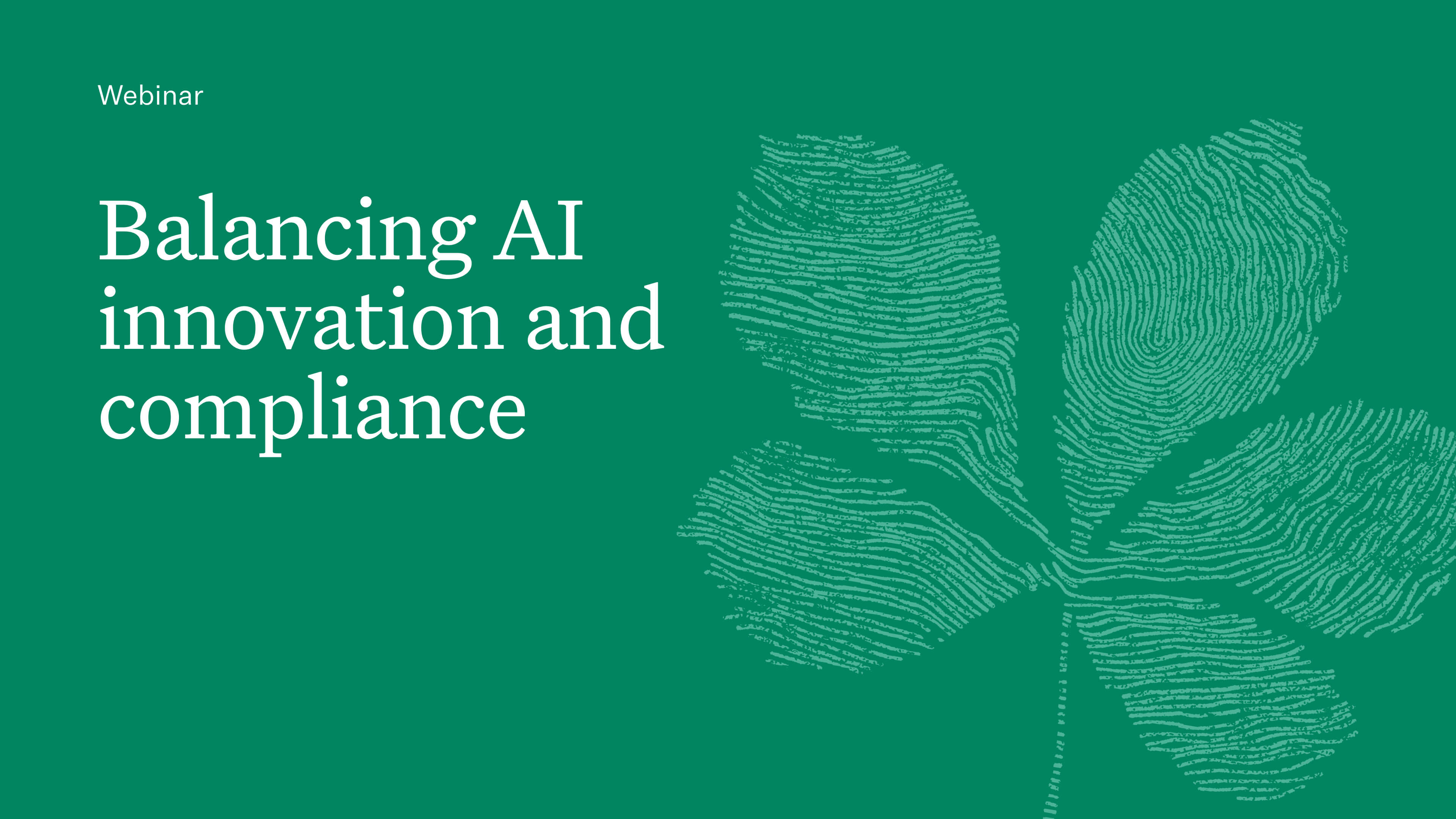 Balancing AI innovation while navigating AI regulation and compliance