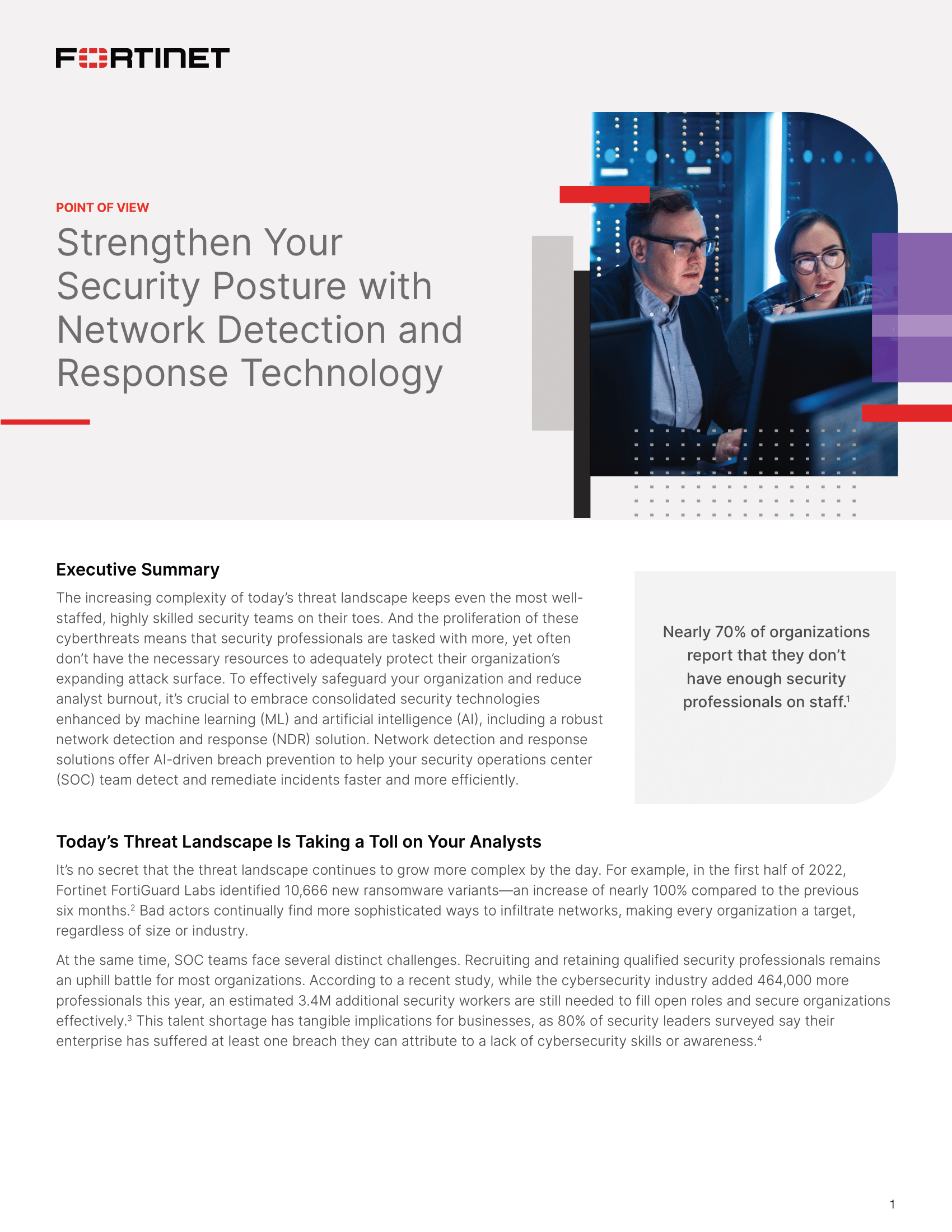 Strengthen Your Security Posture with NDR Technology