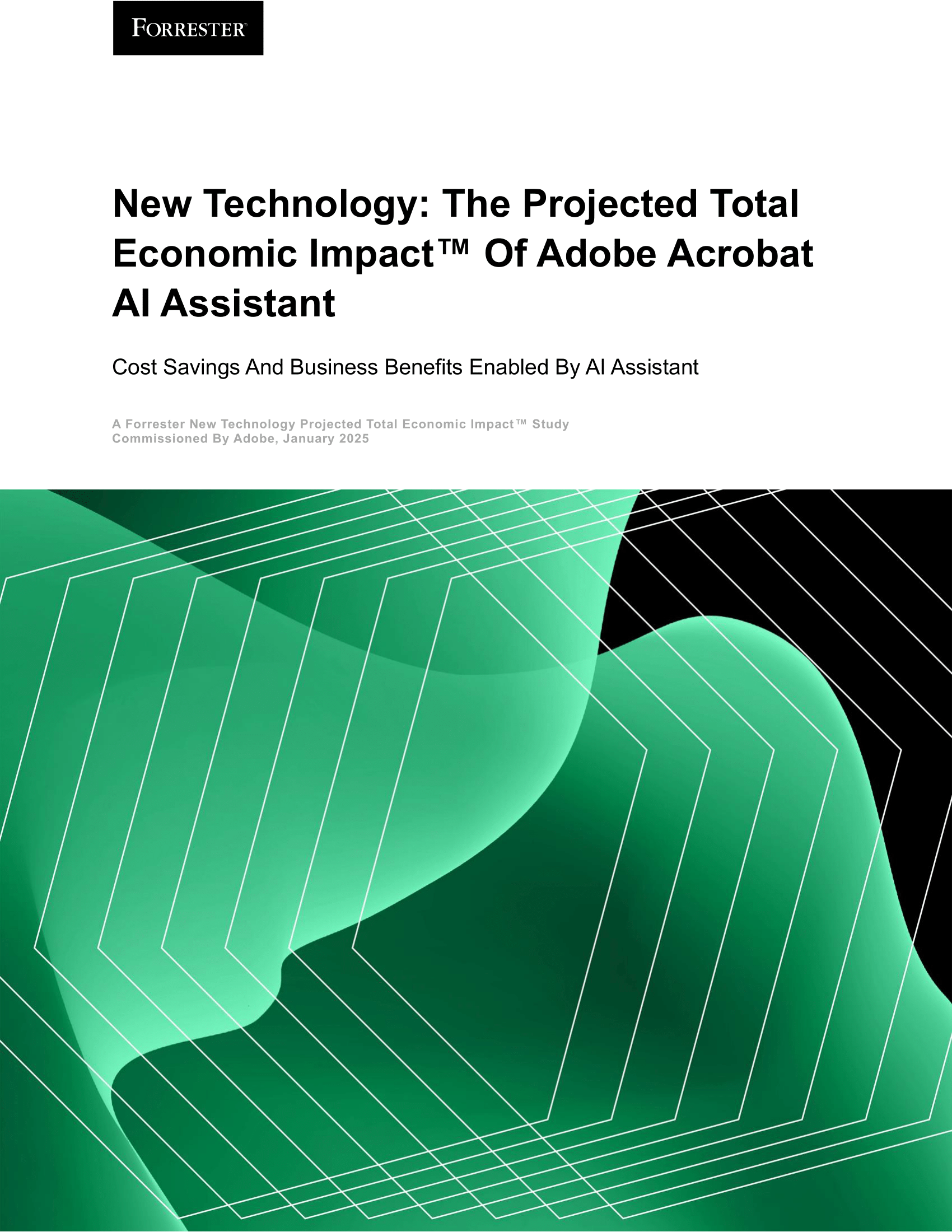 New Technology: The Projected Total Economic Impact™ Of Adobe Acrobat AI Assistant New Technology: The Projected Total Economic Impact™ Of Adobe Acrobat AI Assistant