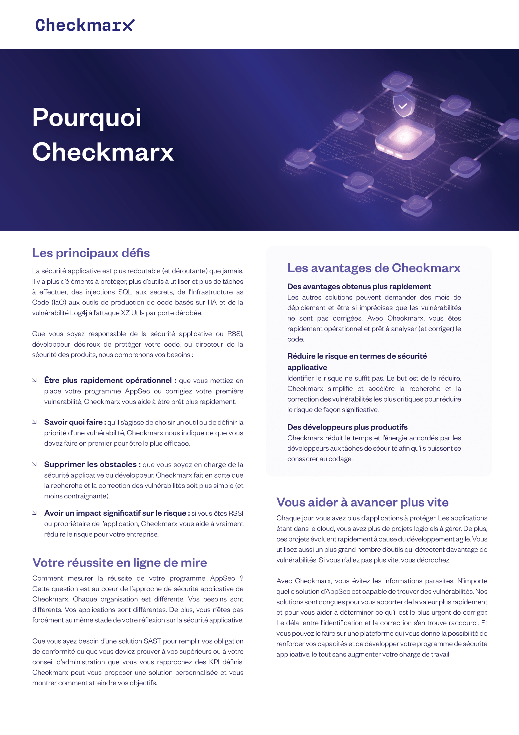 Pourquoi Checkmarx