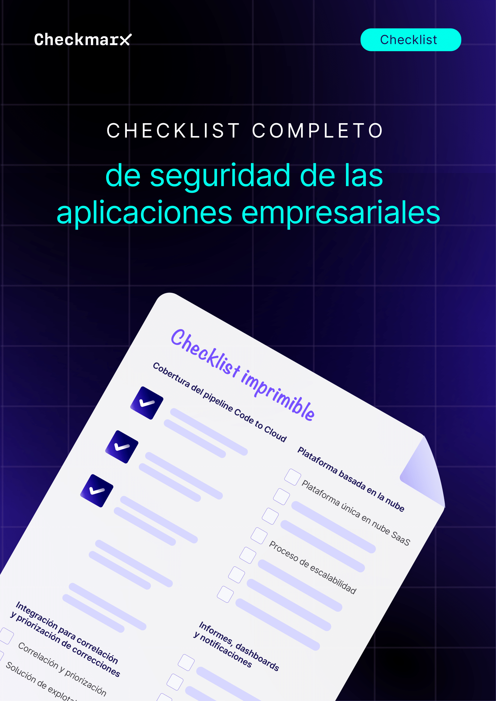COMPLETE CHECKLIST of enterprise application security