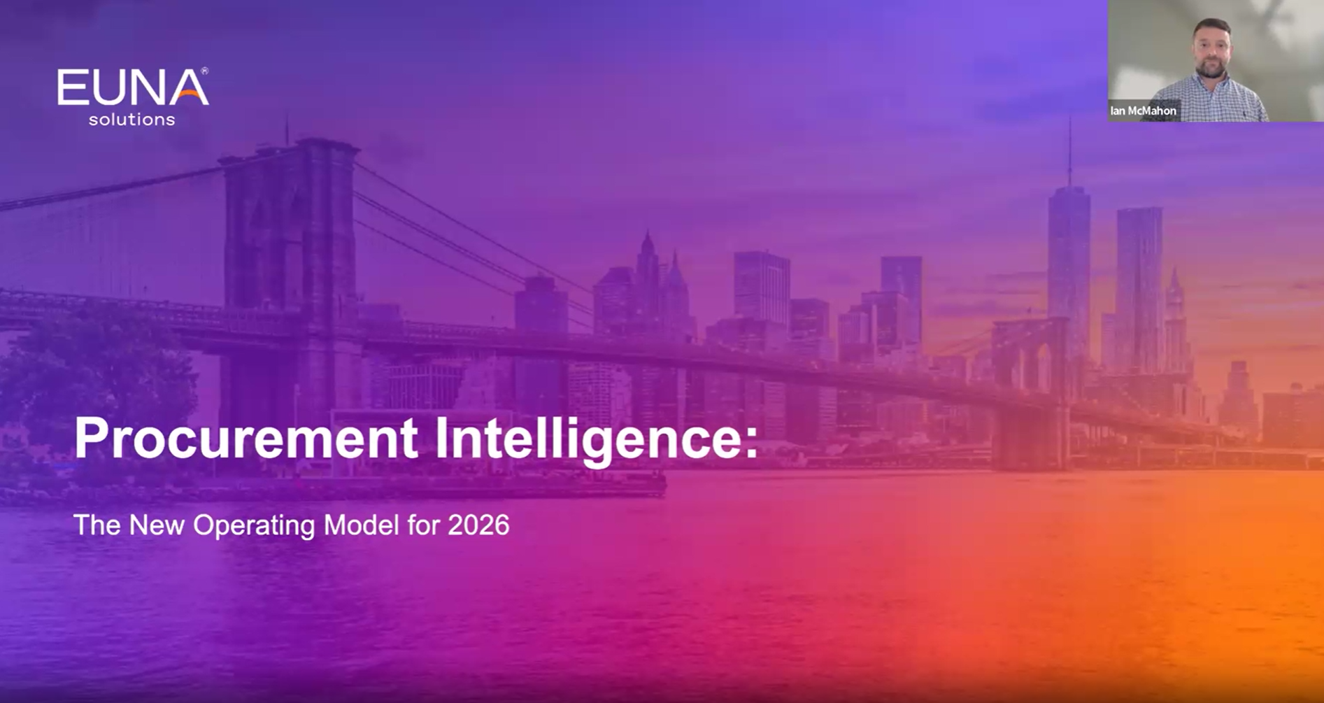 Procurement Intelligence: The New Operating Model for 2026