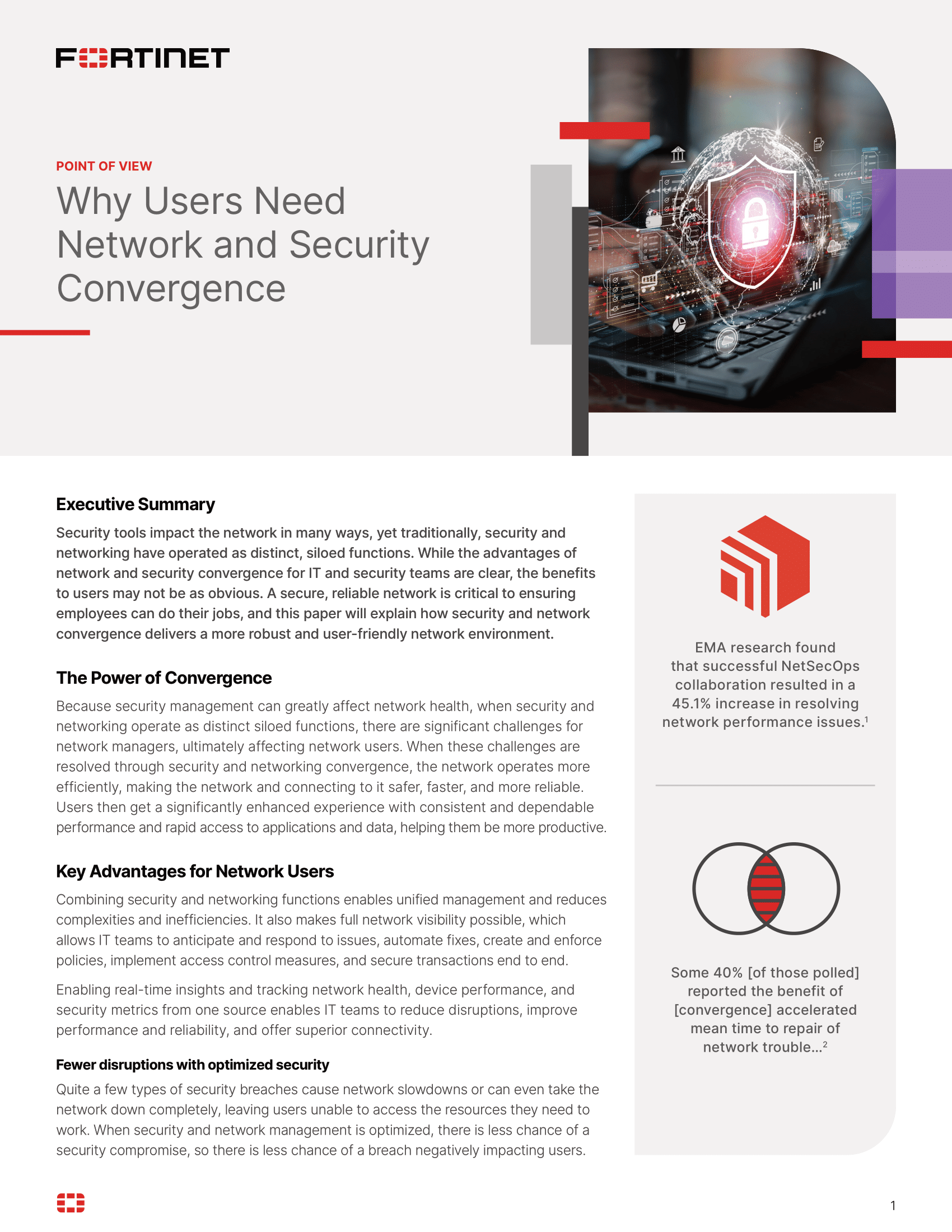 Why Users Need Network and Security Convergence